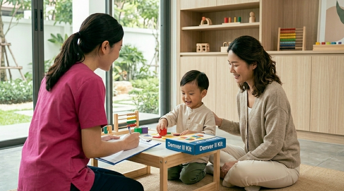 Pentingnya Skrining Perkembangan Anak dengan Metode Denver 2 di Little Champ Daycare