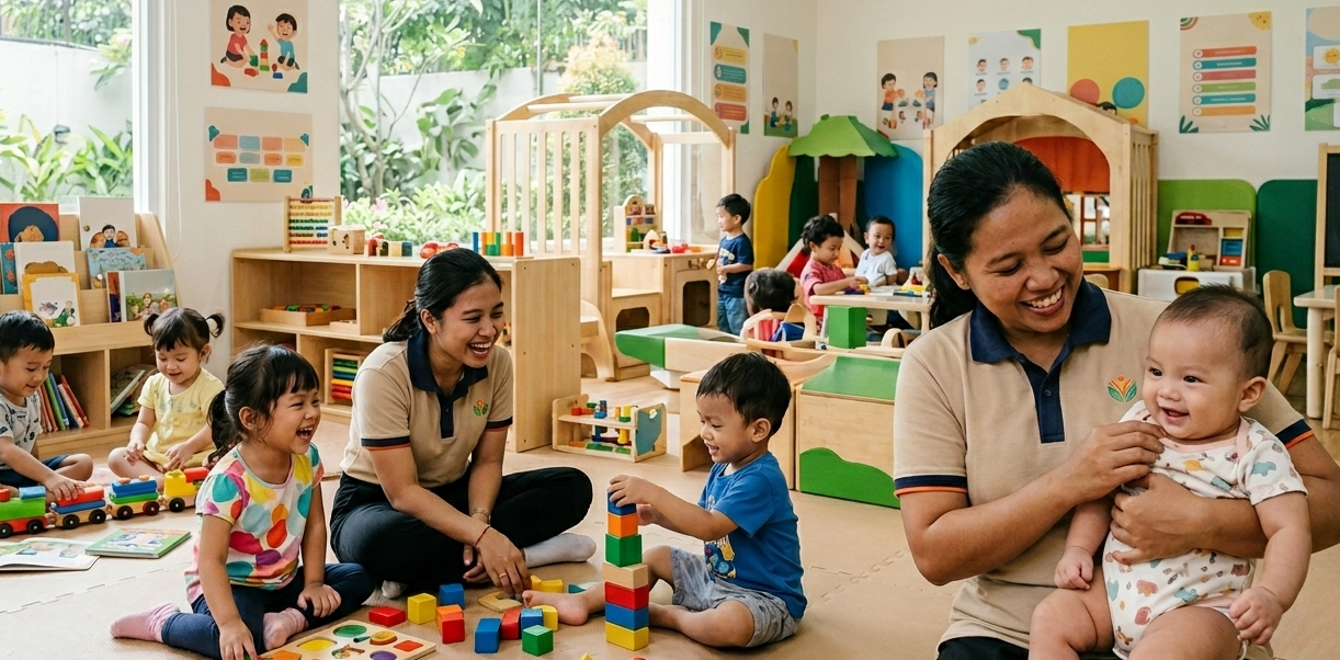 Kegiatan Sehari Anak di Daycare: Perbedaan Daycare Biasa dan Daycare Berkualitas