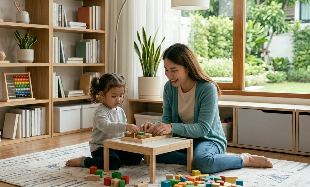 Contoh Aktivitas Montessori di Rumah untuk Anak Usia Dini