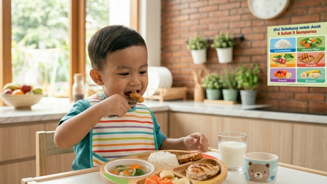 Menu Sehat Anak 1–5 Tahun agar Tidak GTM